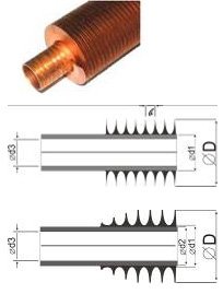 Finned tubes